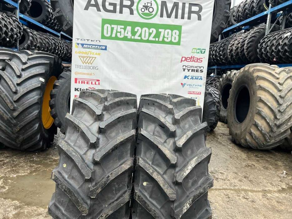 480/65R28 cu garantie cauciucuri noi radiale pentru tractor fata