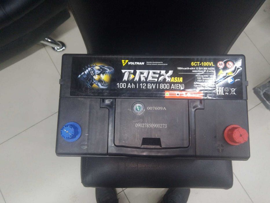Аккумулятор TREX 100А/H 12B/V 800A(EN)