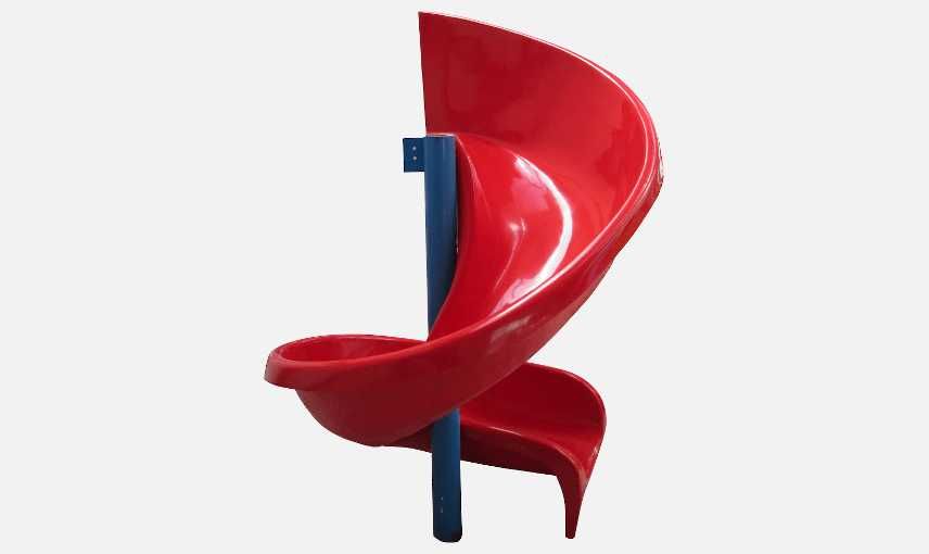 Улей за пързалки АС0007 219.6 x 48.4 см., Н 1.20 м. , неръждаеми улеи