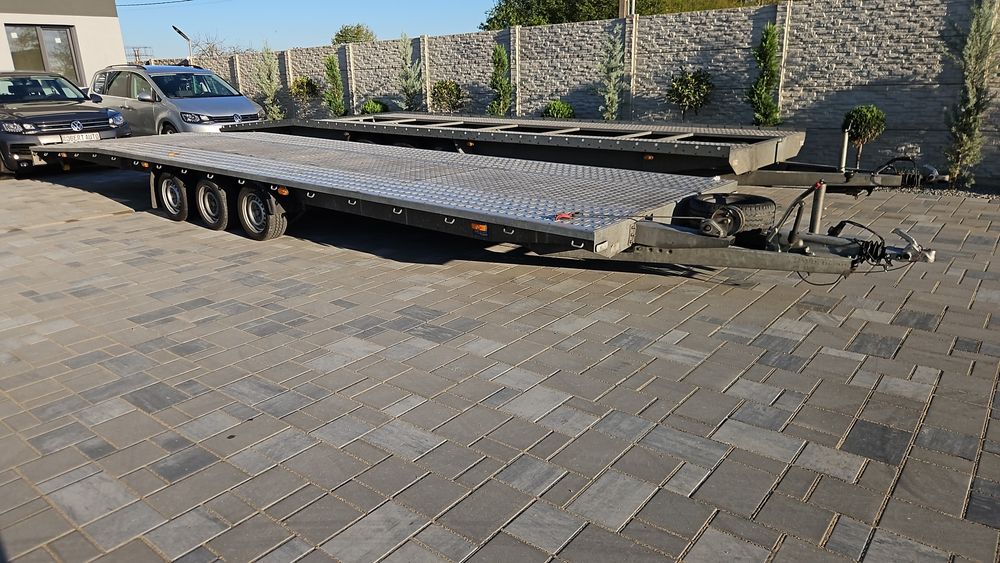 De inchiriat trailer dublu de 8,5 metri de 3500 kg pe 3 axe