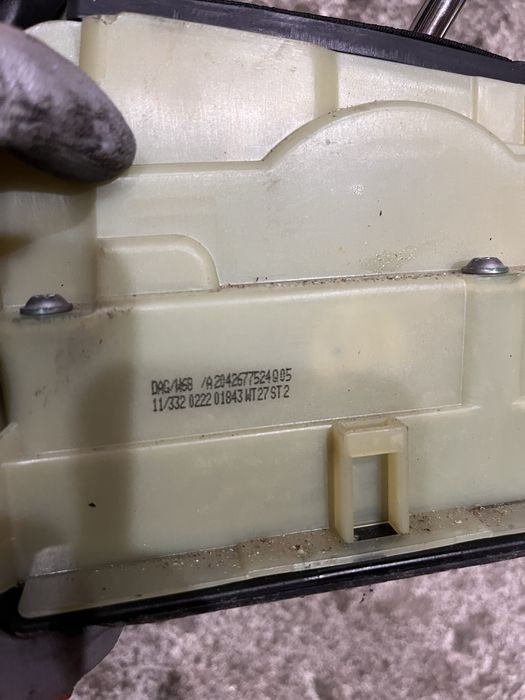 Селектор и маншон (ТОПКА) скорости Mercedes E W212 и C W204