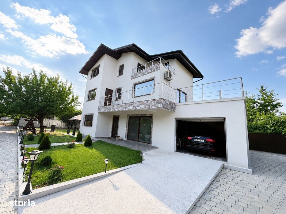 Casă de vânzare 5 camere Popești-Leordeni | Mobilat Utilat | 465 mp