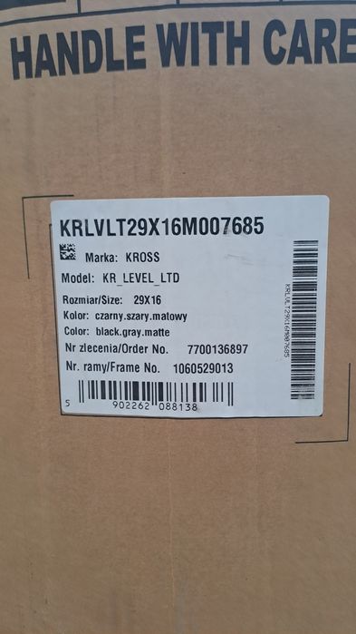 MTB Kross Level LTD Polonia, frane hidraulice Shimano, roti 29 inch, NOU!