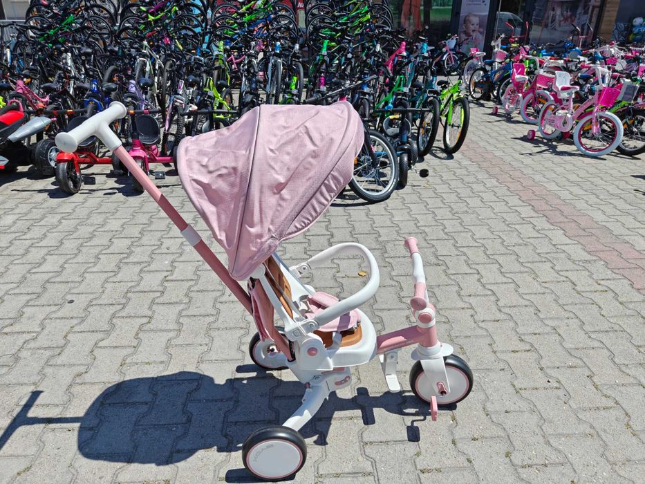 BYOX Детска триколка COMPACTO 4в1 розов