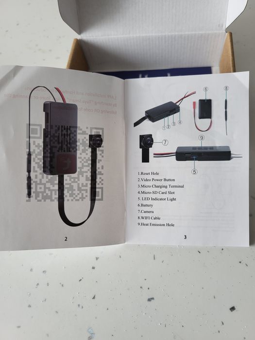 Camera video spion wifi