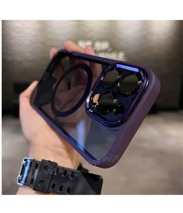 Iphone 12/13/14/15/16 PRO MAX PLUS - Husa Magsafe Protectie Camera