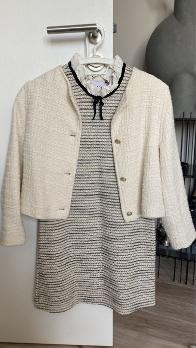 Детски комплект рокля и сако Zara