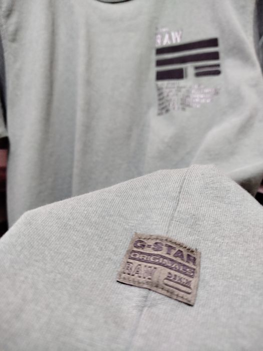Оригинална тениска с гравюри G-Star Raw C&S XS , S нова мъжка