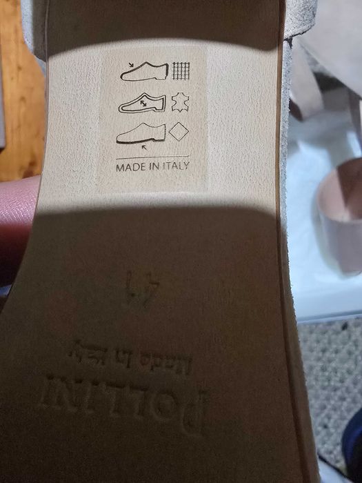 Sandale cu toc si barete Poliini marime 41