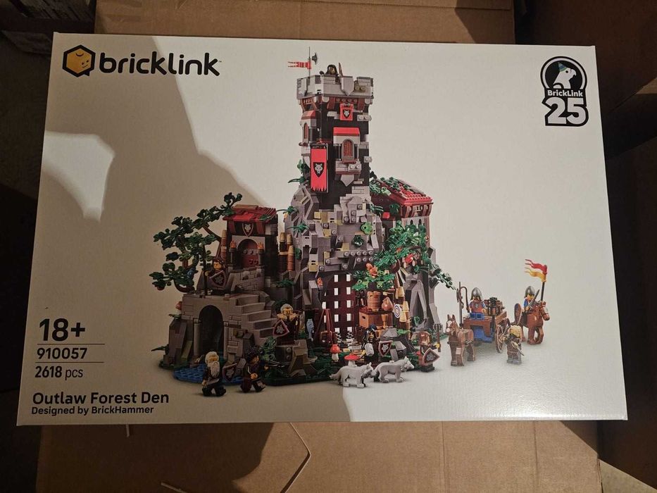 Lego Bricklink Series 6 910057 Outlaw Forest Den
