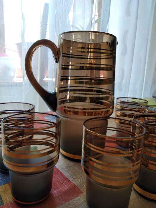 Комплект для компота Богемия чсср