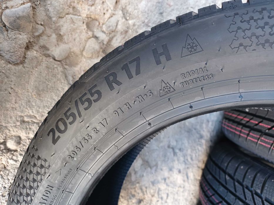 4 Нови зимни гуми 205/55 R17 Continental WinterContact TS870P 91H