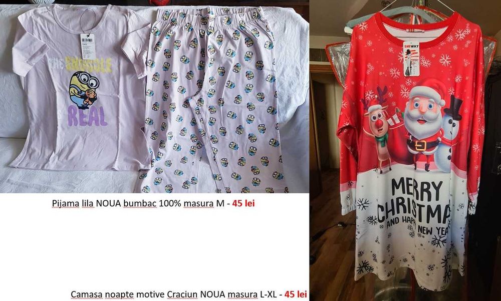 Imbracaminte noua cu eticheta: Blugi, Pantaloni, Bluza, Hanorac, Trico