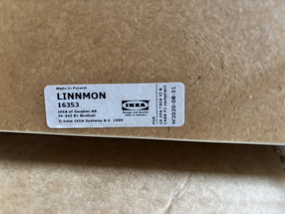 Birou Ikea colt Linnmon