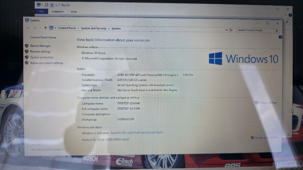 Laptop 17.3 led amd a6
