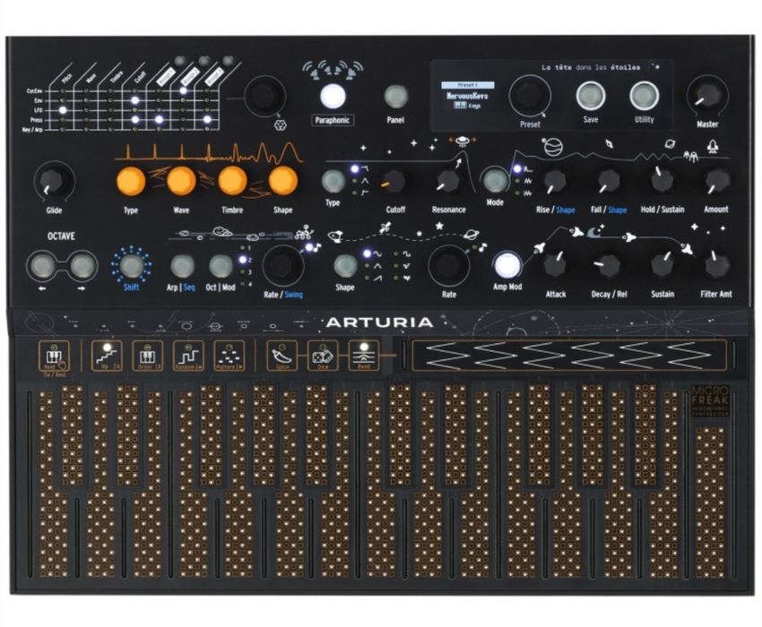 Аналоговый синтезатор Arturia MicroFreack