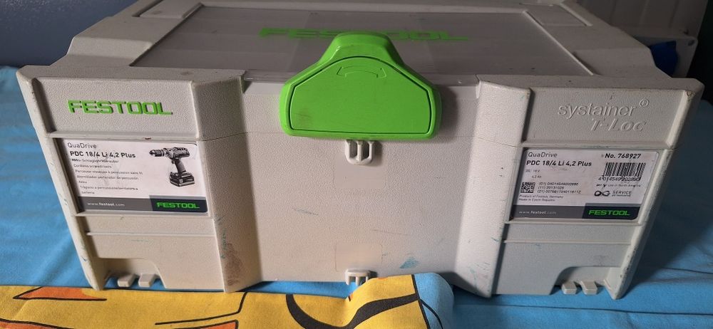 Акумулаторен  ударен винтоверт Festool QUADRIVE PDC 18/4 Li