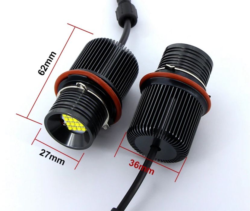 Set leduri angel eyes bec Bmw Seria 1 5 7 X5 E39 E60 E53 E83 E87