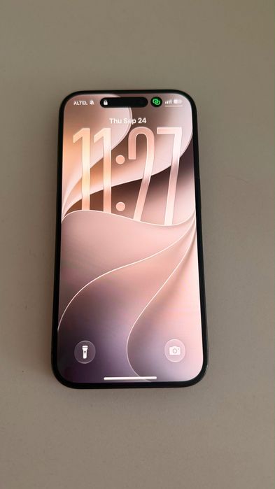 iPhone 15 Pro 256 GB, Black Titanium, АКБ 80%, без ремонта