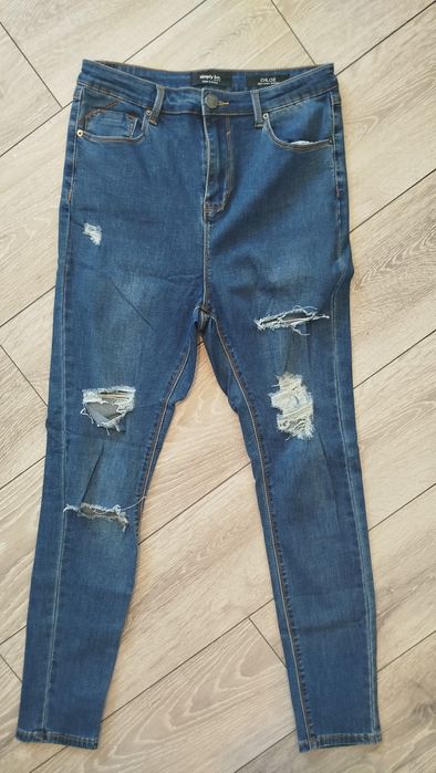 Blugi skinny,nr 40, rupti