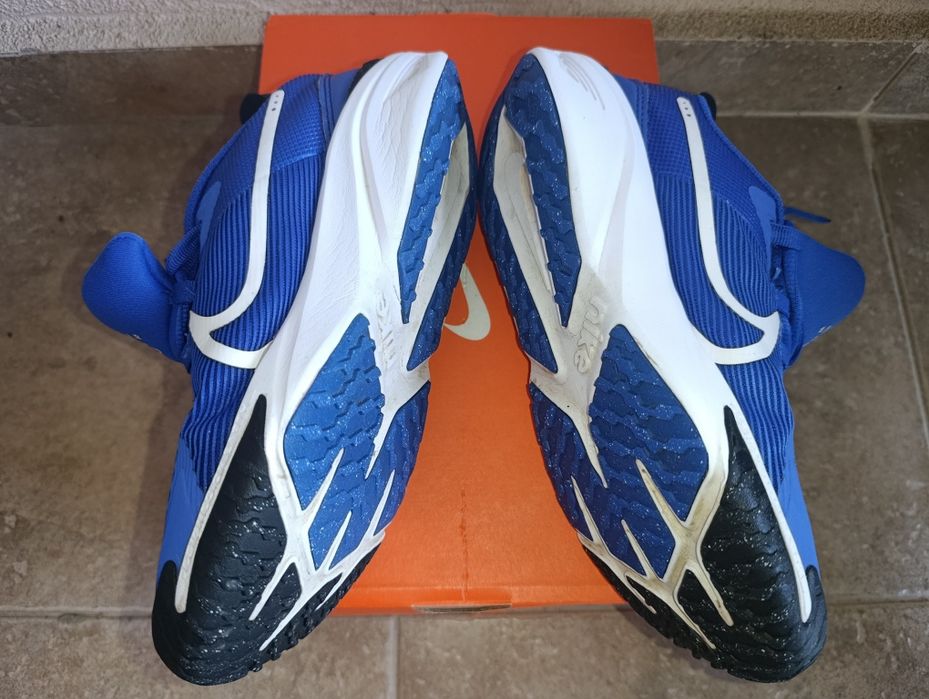 Pantofi adidasi sport NIKE nr. 37.5 (interior măsurat 23.5cm), băieți, 10-11 ani albastru