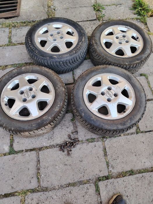 Зимни гуми с лети джанти Опел Астра G