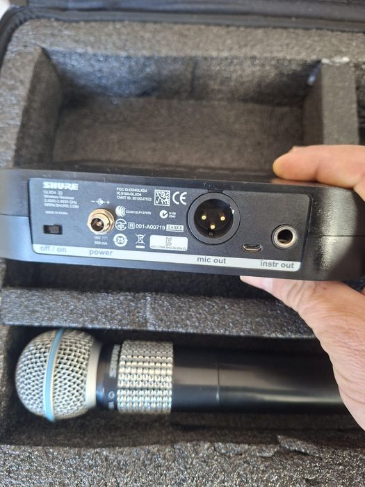 Microfon Shure GlxD beta58 a