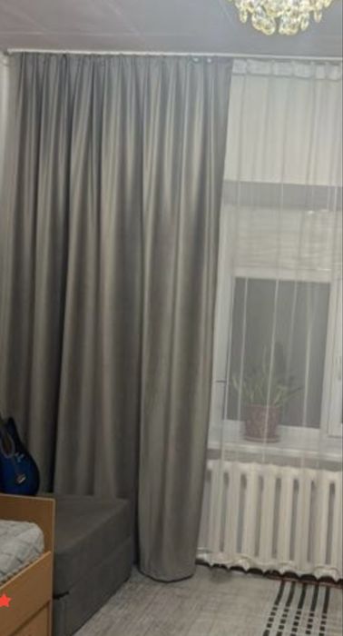Штор велюр 2шт новый