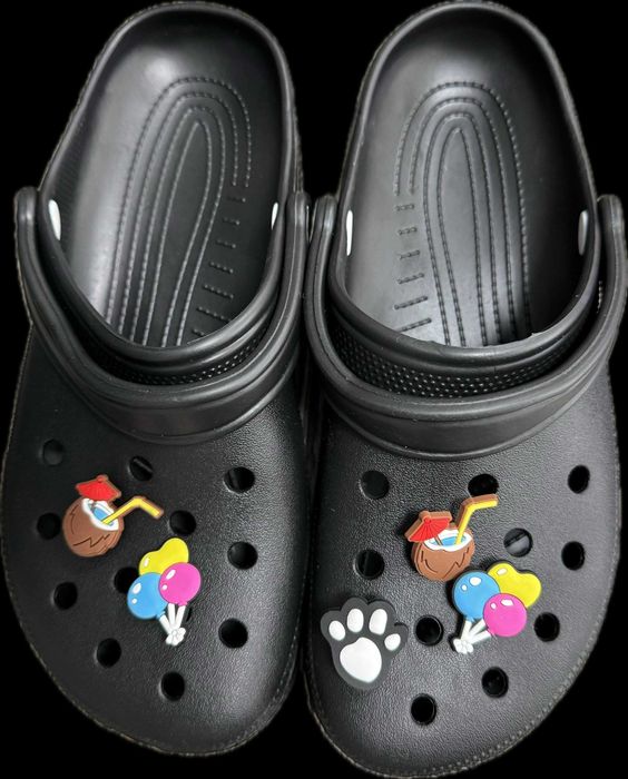 Чехли тип крокс XY Classic пантофи с 3D апликация тип сабо чехли