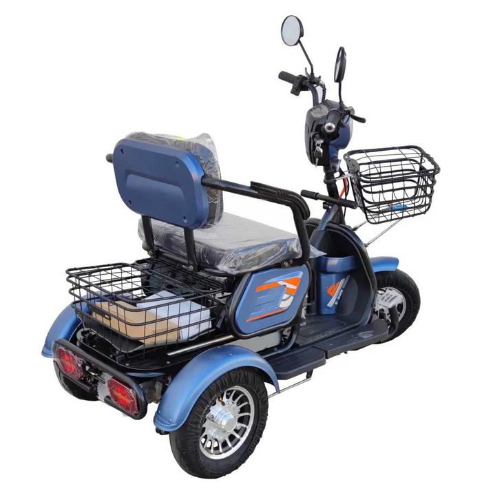 ПРОМОЦИЯ - Електрическа триколка с голяма седалка М19 -48v/ 20Ah