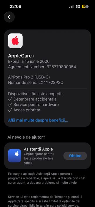 Apple Airpods Pro2 - Reducere SARBATORI