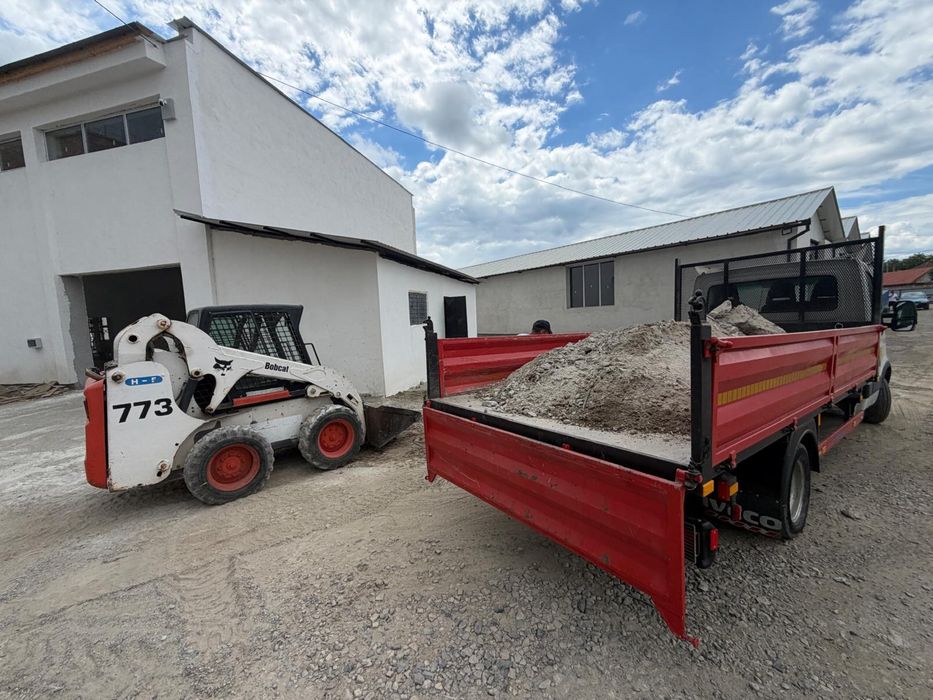 Transport marfa cu basculabila pe 3 parti 3.5 tone :transport utilaje ,moloz ,agregate ,pamant gazon ,transport mobila