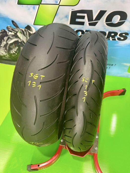 Set Anvelope Moto 120 70 17 si 190 55 17 Metzeler Roadtec Z8 Set131