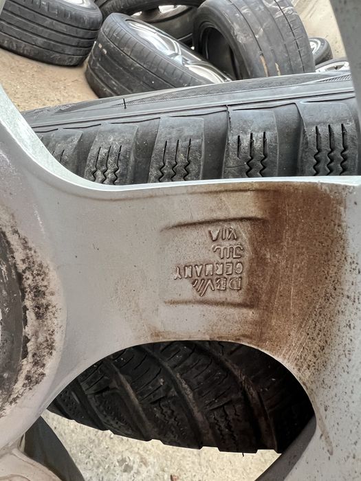 Зимни гуми с джанти 15 цола 5x112 за VW Audi Skoda Seat
