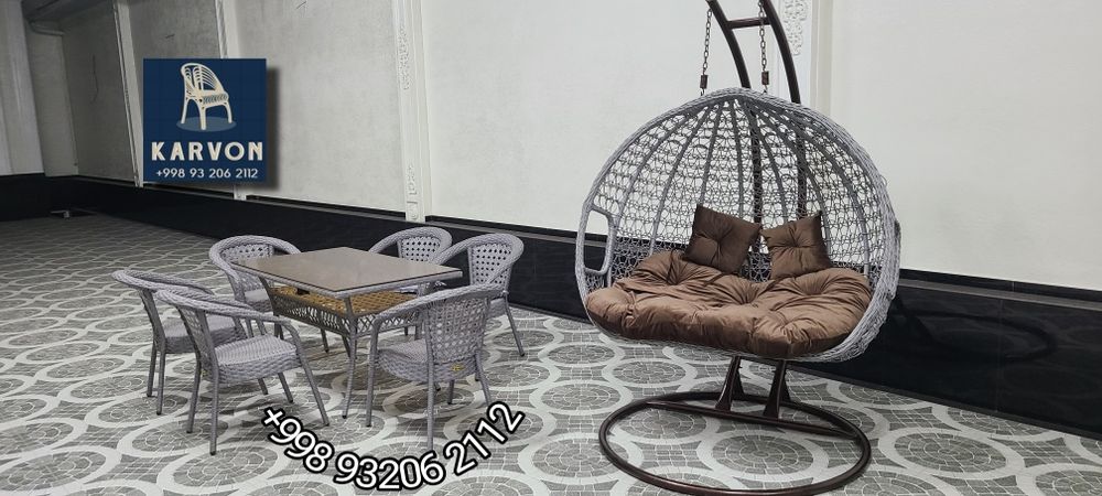 Ротанг/ратан/ратанг стол стулы | Kachelya Rotang | Toqilgan | Каchela