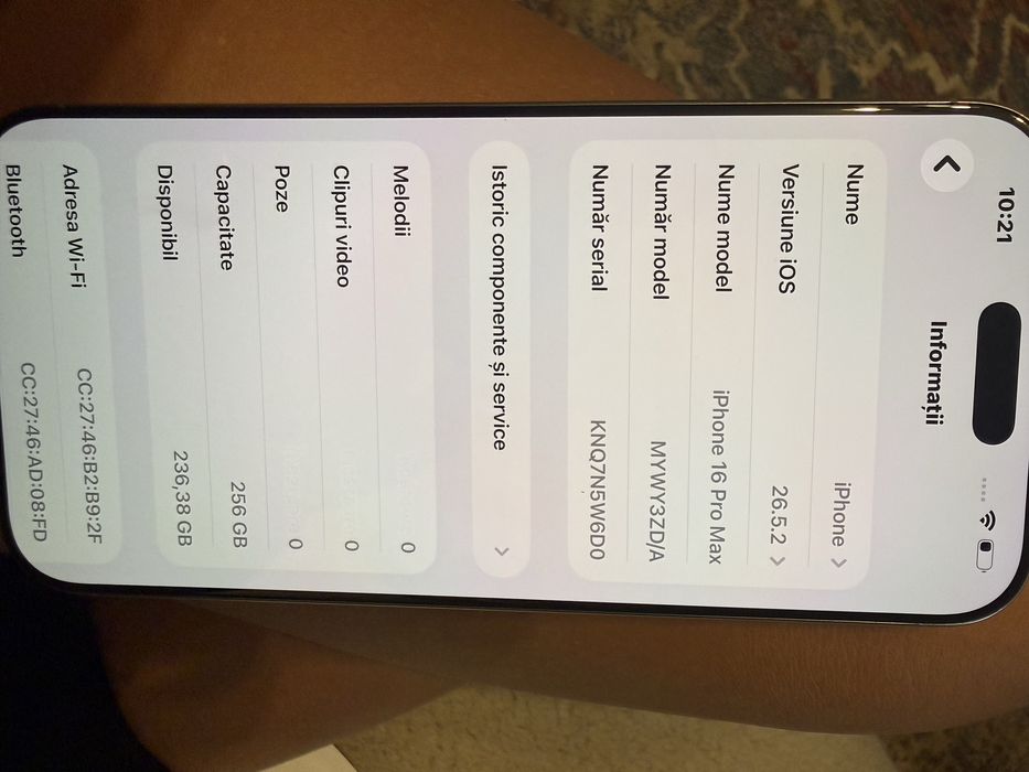 Iphone 16 Pro Max 256 GB impecabil