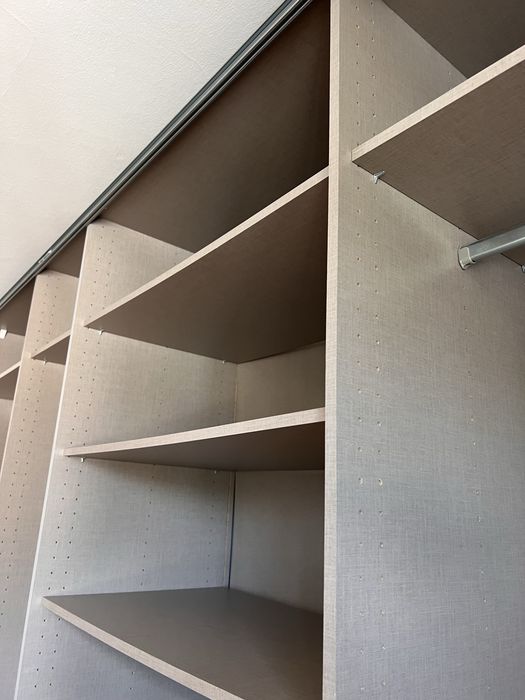 Rez/Dressing/Dulap 360/228/60 cm 3 usi culisante alb mat/oglinda