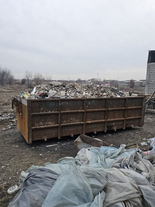 Вывоз Мусор контейнер строй мусор