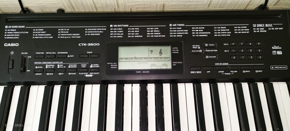 Синтезатор casio