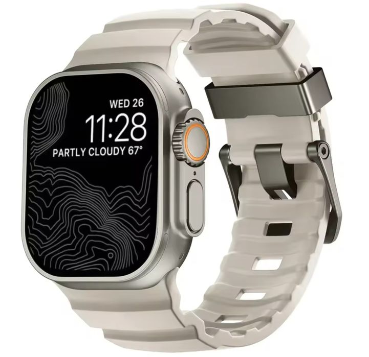 Curea Sport TPU Compatibila Ceas Apple Watch Folie Silicon Husa
