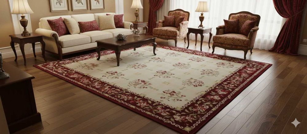 Ковер турецкий с коротким очень плотным ворсом