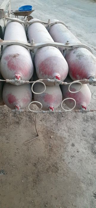 Метан баллоны 6штук