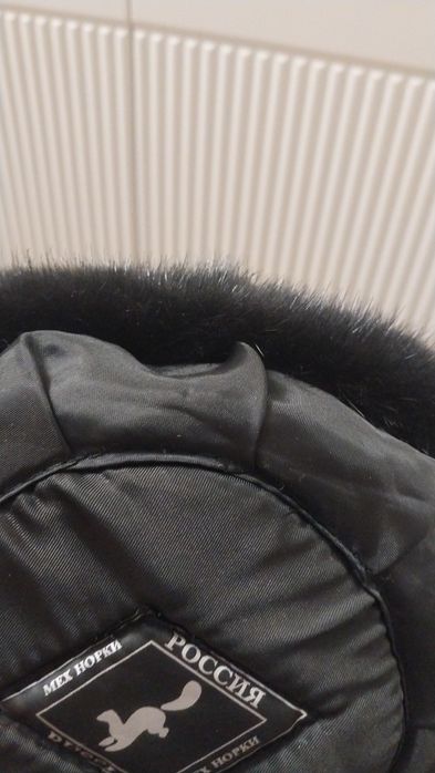 Норковая шапка женская!