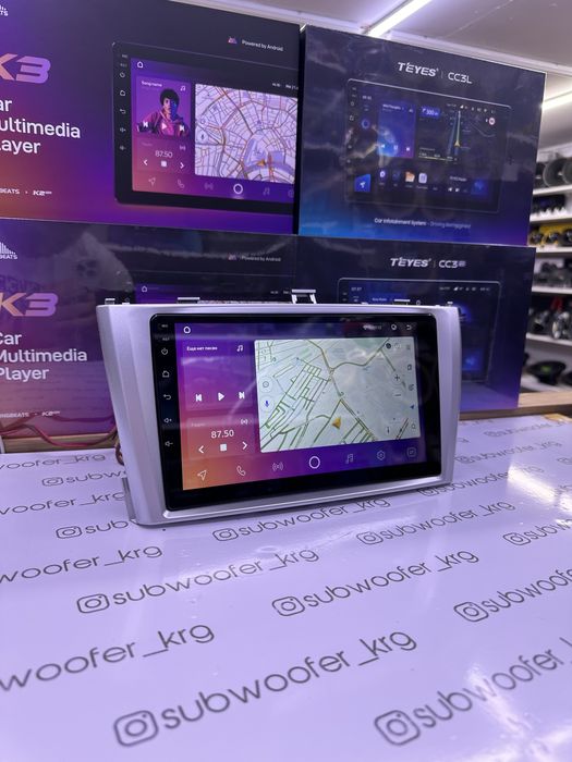 Андроид Toyota avensis