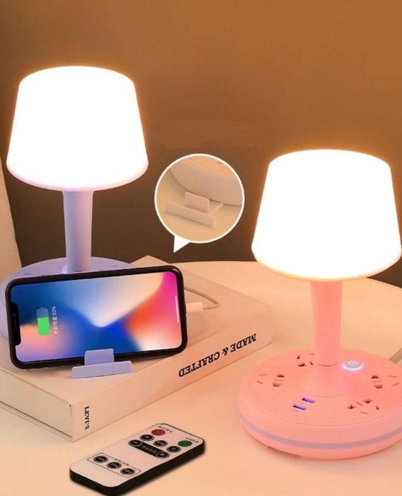 Ночник с адаптером для зарядки гаджетов