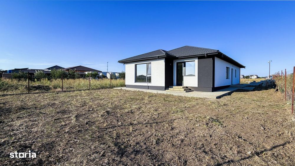 Casa noua cu 4 camere, teren 491 mp – La Alb - Cumpana - cartier nou