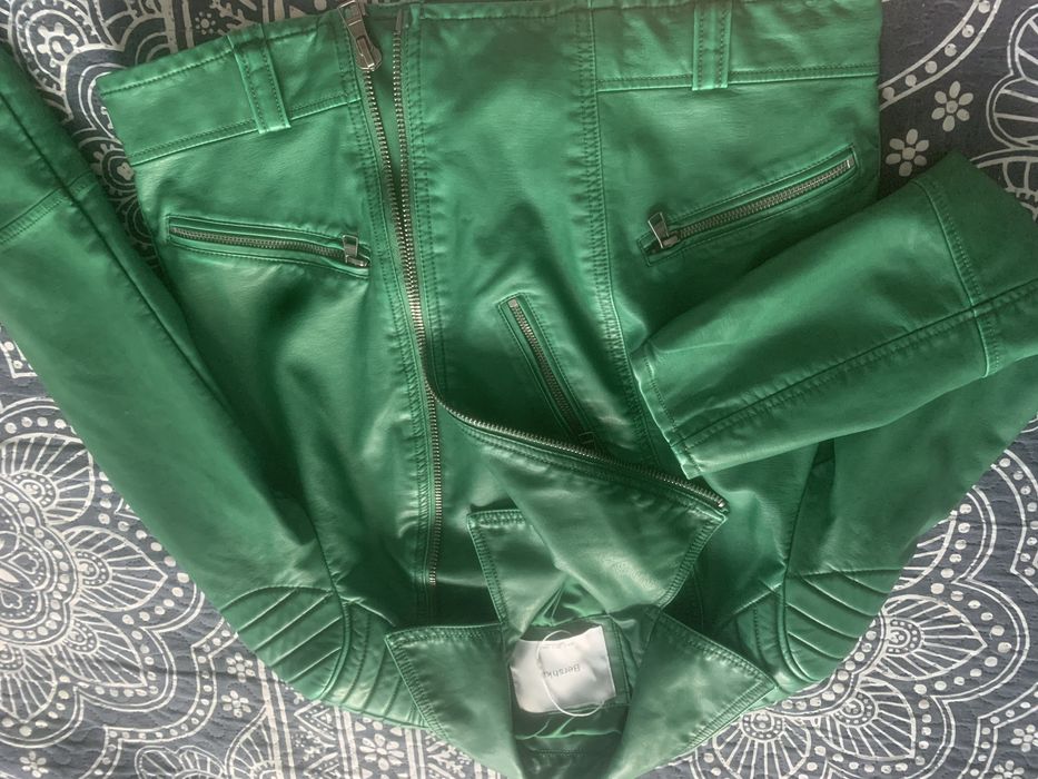 Кож. якета на Bershka