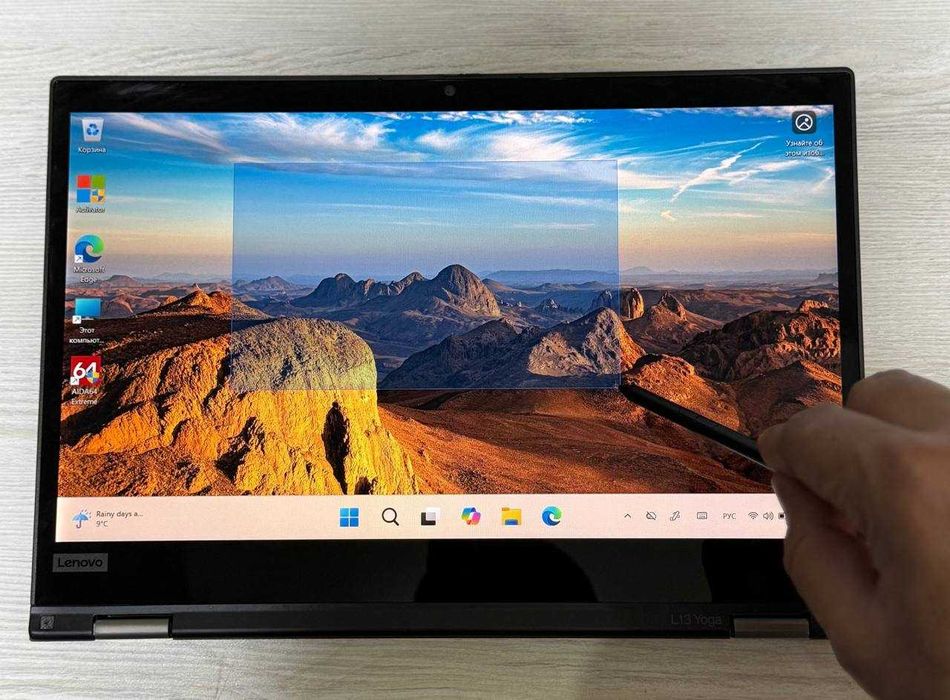 Thinkpad L13 Yoga x360 13,5 Fullhd Ips Сенсор Core i5 1135G7 8GB/256GB