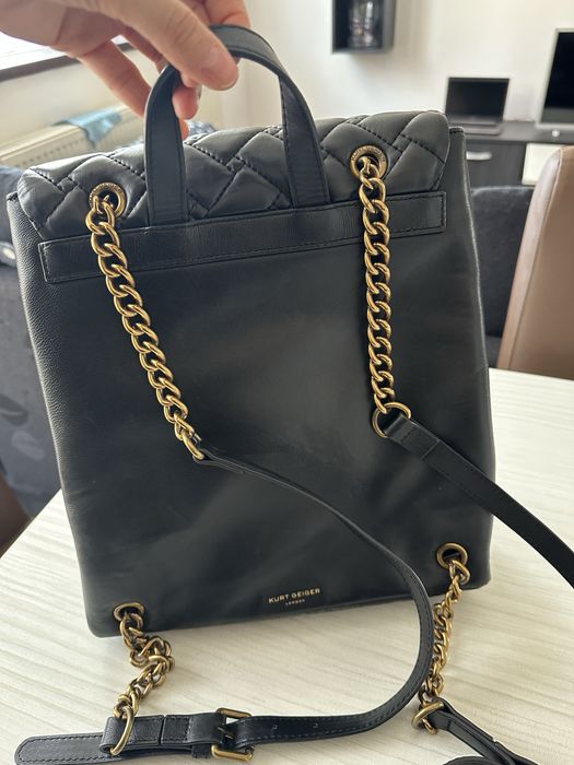 Rucsac piele naturala Kurt Geiger original