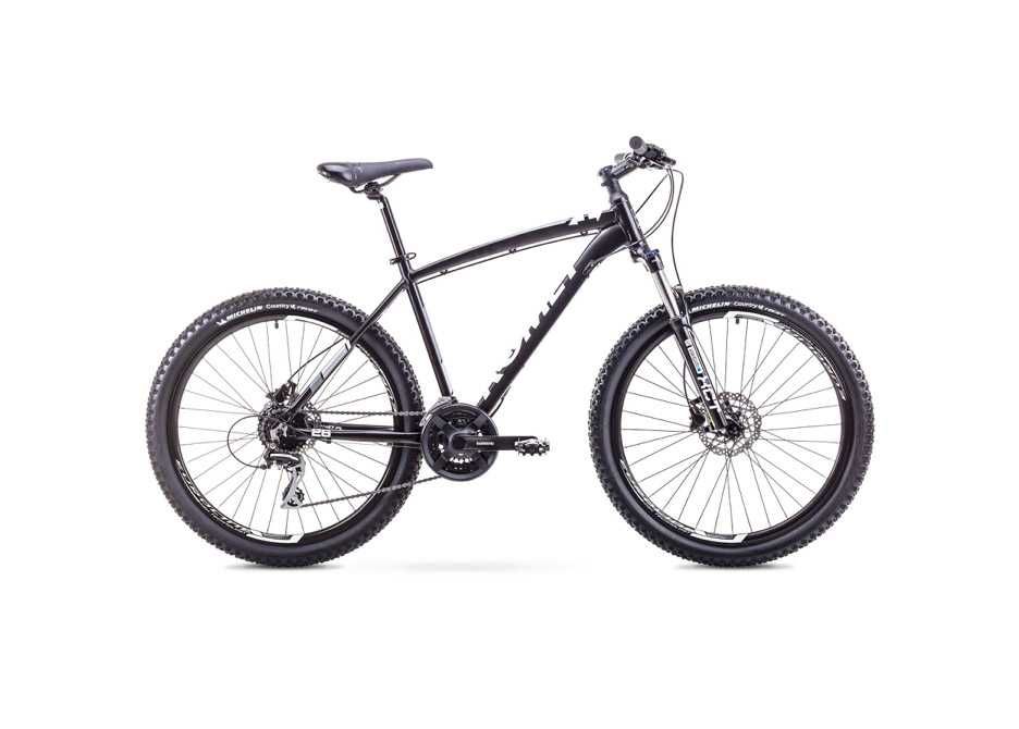 Bicicleta Romet Rambler 26, MTB, Cauciucuri Michelin, Echipata complet Shimano